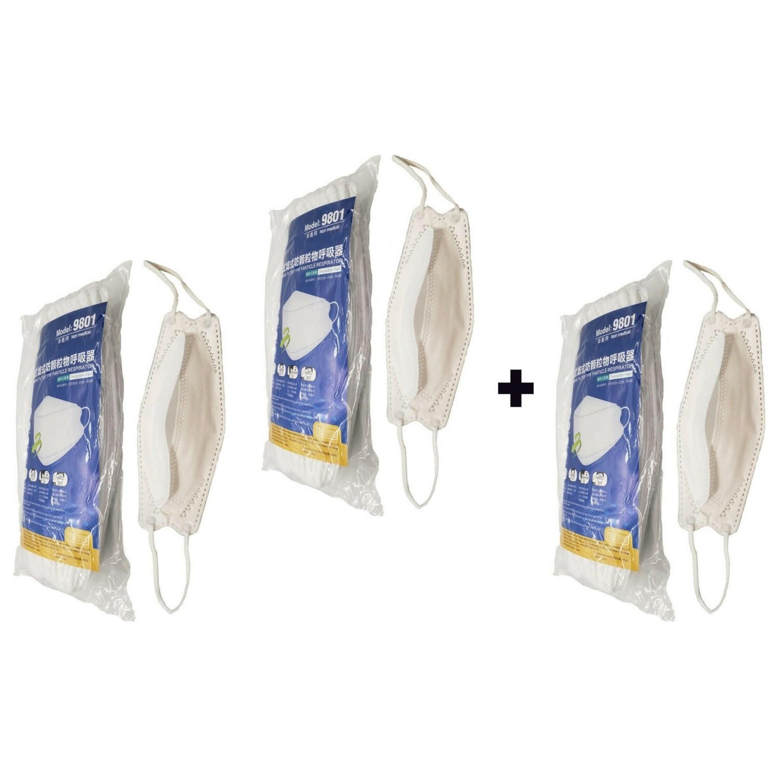 General Use Protective Korean Style Face Mask 10PCS/Pack