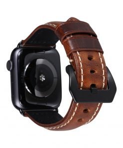 Watch Leather Band, Vintage Strap Wristbands for Apple Watches
