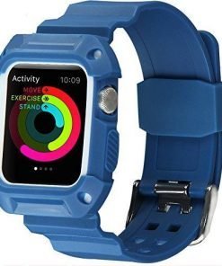 Apple Watch 42mm Series 1 2 & 3 Silicone Case Protector Cover